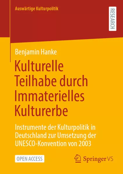Cover: Kulturelle Teilhabe durch Immaterielles Kulturerbe