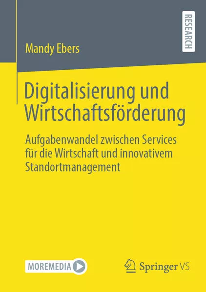 Cover: Digitalisierung und Wirtschaftsförderung