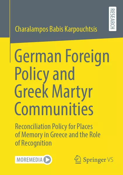 Cover: German Foreign Policy and Greek Martyr Communities