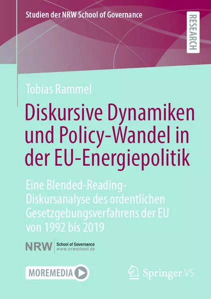 Cover: Diskursive Dynamiken und Policy-Wandel in der EU-Energiepolitik