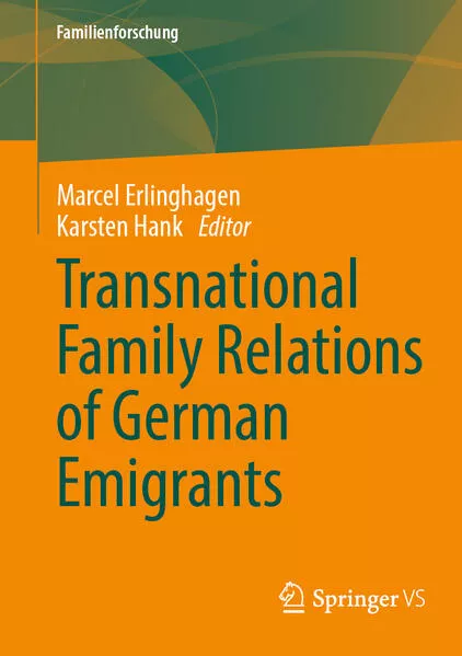 Cover: Transnational Family Relations of German Emigrants