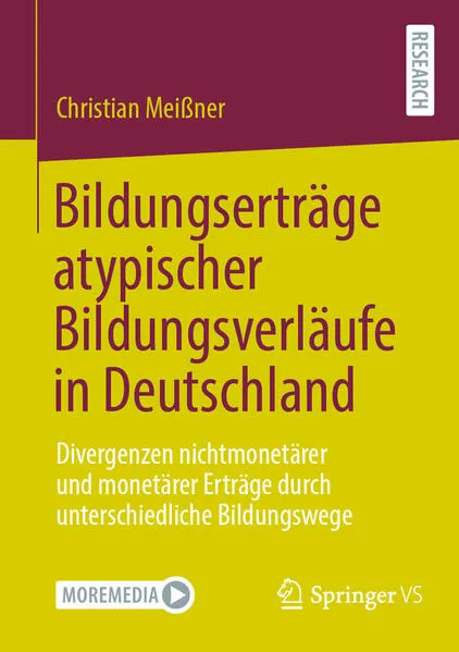 Cover: Bildungserträge atypischer Bildungsverläufe in Deutschland