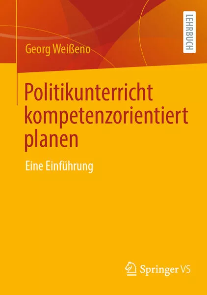 Cover: Politikunterricht kompetenzorientiert planen