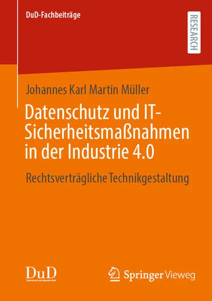Cover: Datenschutz und IT-Sicherheitsmaßnahmen in der Industrie 4.0