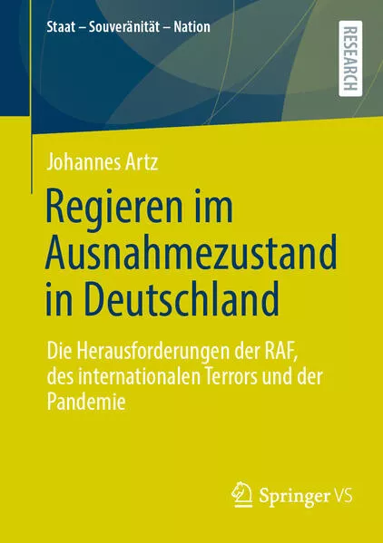 Cover: Regieren im Ausnahmezustand in Deutschland