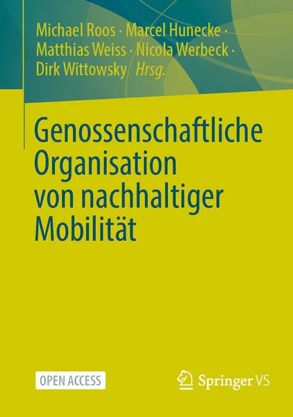 Cover: Genossenschaftliche Organisation von nachhaltiger Mobilität