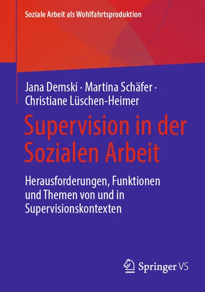 Cover: Supervision in der Sozialen Arbeit