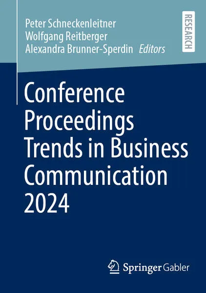 Cover: Conference Proceedings Trends in Business Communication 2024