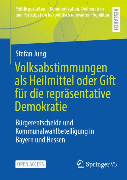 Cover: Volksabstimmungen als Heilmittel oder Gift für die repräsentative Demokratie