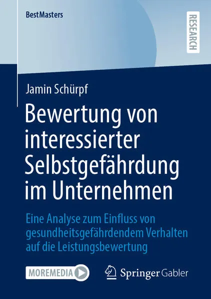 Cover: Bewertung von interessierter Selbstgefährdung im Unternehmen