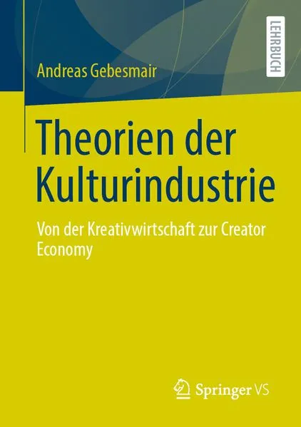 Cover: Theorien der Kulturindustrie