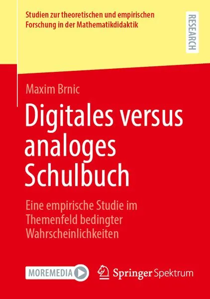 Cover: Digitales versus analoges Schulbuch