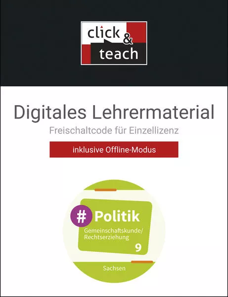 Cover: #Politik – Sachsen / #Politik SN click & teach 9 Box