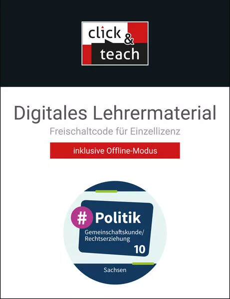 Cover: #Politik – Sachsen / #Politik SN click & teach 10 Box