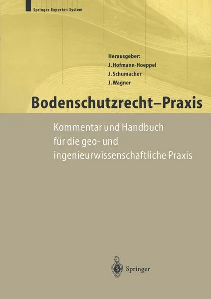 Cover: Bodenschutzrecht - Praxis