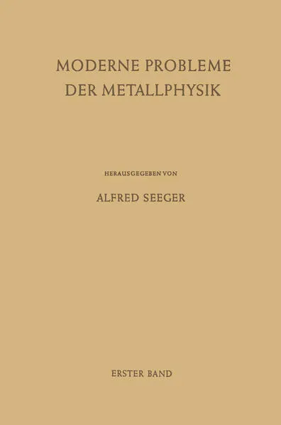 Cover: Fehlstellen, Plastizität, Strahlenschädigung und Elektronentheorie