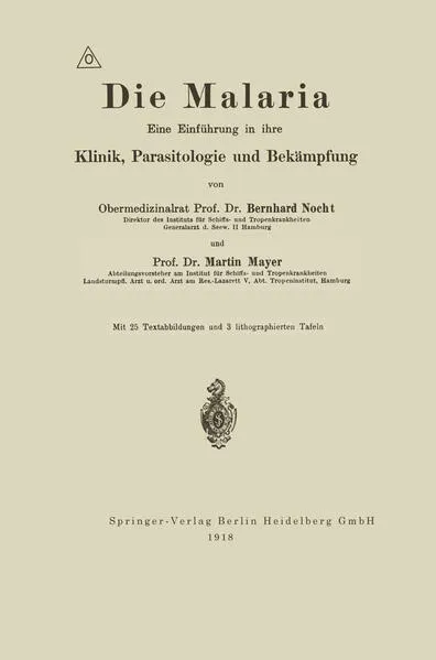 Cover: Die Malaria