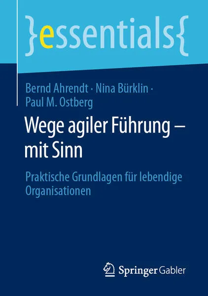 Cover: Wege agiler Führung – mit Sinn