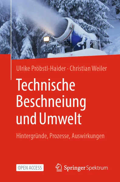 Cover: Technische Beschneiung und Umwelt
