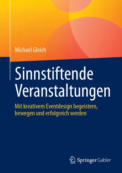 Cover: Sinnstiftende Veranstaltungen