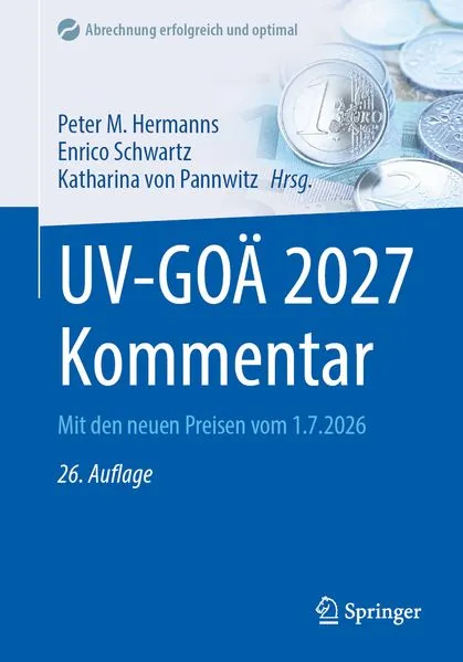 Cover: UV-GOÄ 2027 Kommentar