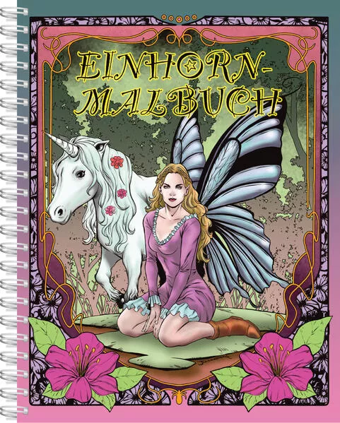 Cover: Einhorn-Malbuch