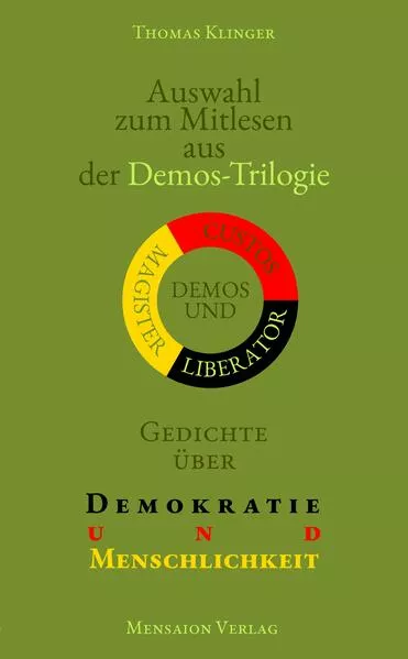 Cover: Auswahl zum Mitlesen aus der Demos-Trilogie