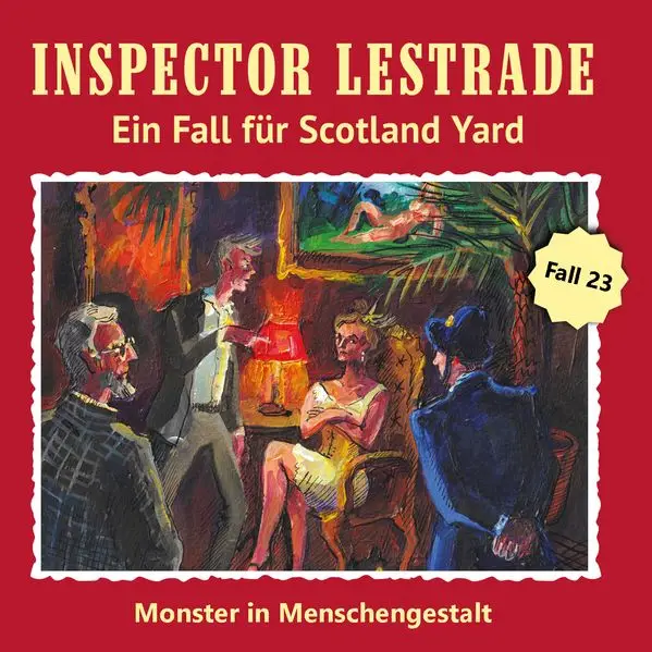 Cover: Inspector Lestrade CD 23 - Monster in Menschengestalt