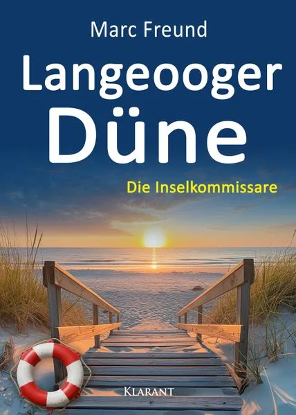 Cover: Langeooger Düne. Ostfrieslandkrimi