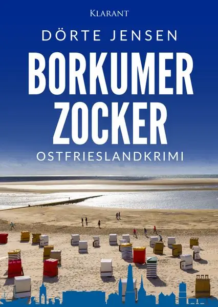 Cover: Borkumer Zocker. Ostfrieslandkrimi - Borkum Krimi - Nordseekrimi