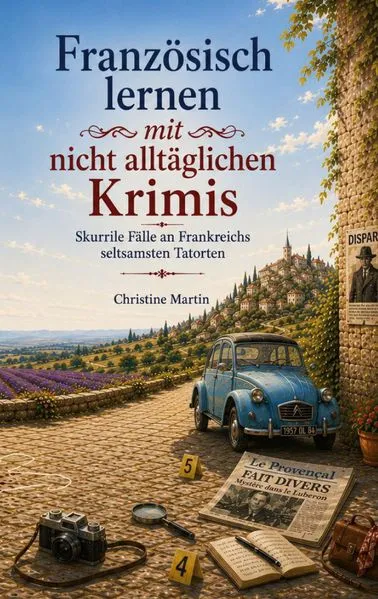 Cover: Französisch lernen mit nicht alltäglichen Krimis