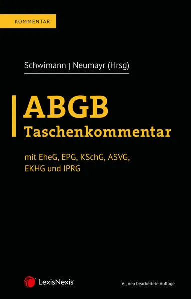 Cover: ABGB Taschenkommentar