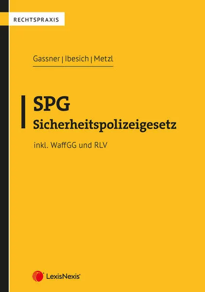 Cover: SPG - Sicherheitspolizeigesetz