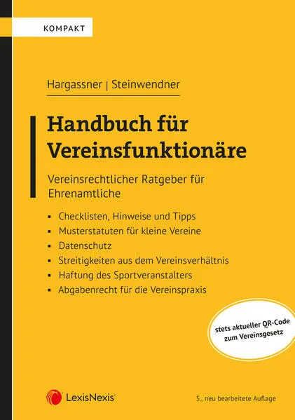 Cover: Handbuch für Vereinsfunktionäre
