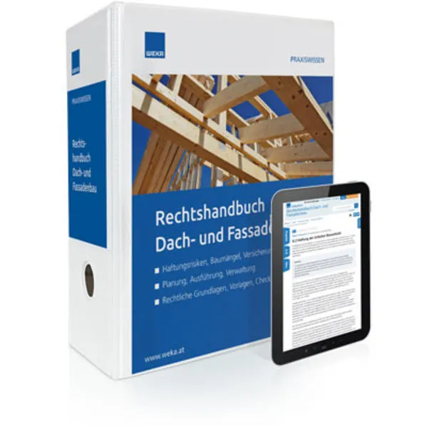 Cover: Rechtshandbuch Dach- und Fassadenbau