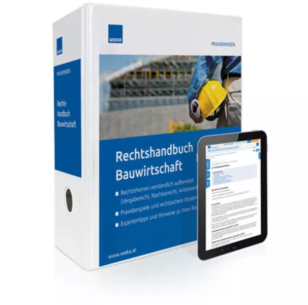 Cover: Rechtshandbuch Bauwirtschaft