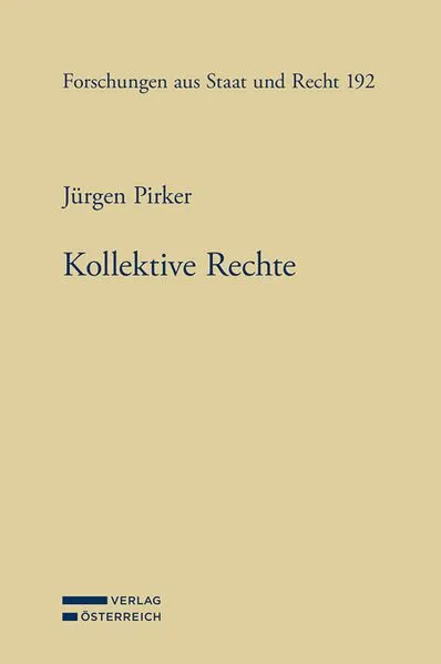 Cover: Kollektive Rechte