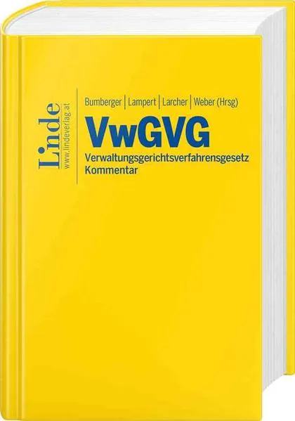 Cover: VwGVG | Verwaltungsgerichtsverfahrensgesetz