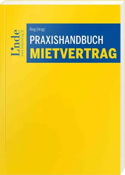 Cover: Praxishandbuch Mietvertrag