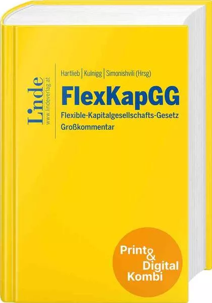 FlexKapGG | Flexible-Kapitalgesellschafts-Gesetz (Kombi Print&digital)