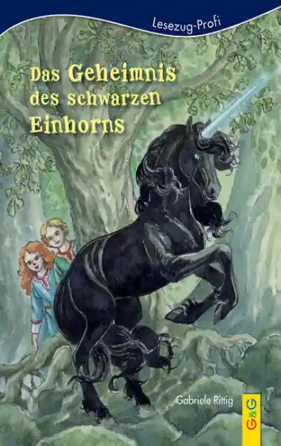 Cover: LESEZUG/Profi: Das Geheimnis des schwarzen Einhorns