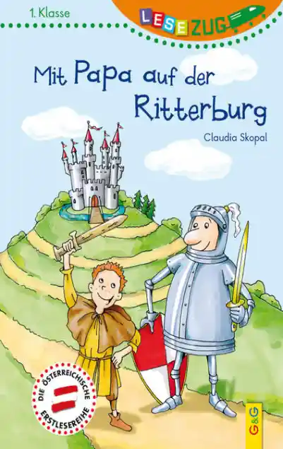 Cover: LESEZUG/1. Klasse: Mit Papa auf der Ritterburg