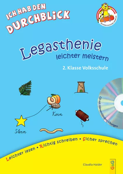 Cover: Legasthenie leichter meistern - 2. Klasse Volksschule mit CD