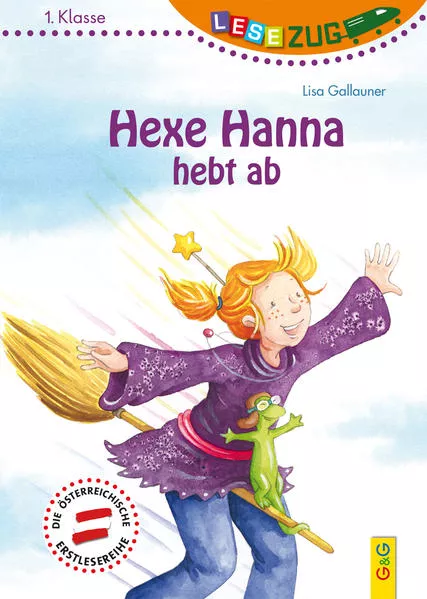 Cover: LESEZUG/1. Klasse: Hexe Hanna hebt ab