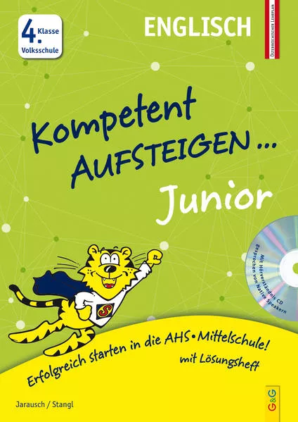 Cover: Kompetent Aufsteigen Junior Englisch 4. Klasse VS mit CD