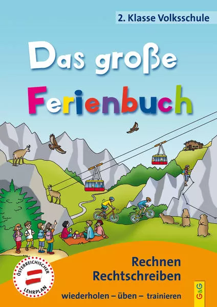 Cover: Das große Ferienbuch - 2. Klasse Volksschule