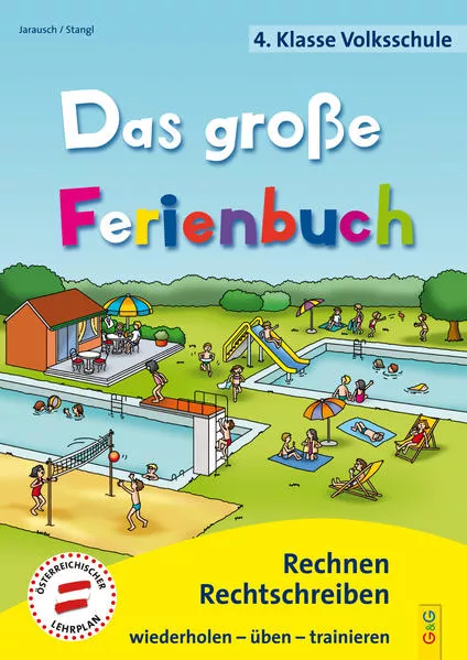 Cover: Das große Ferienbuch - 4. Klasse Volksschule