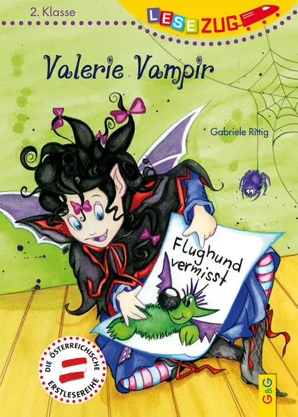 Cover: LESEZUG/2. Klasse: Valerie Vampir - Flughund vermisst