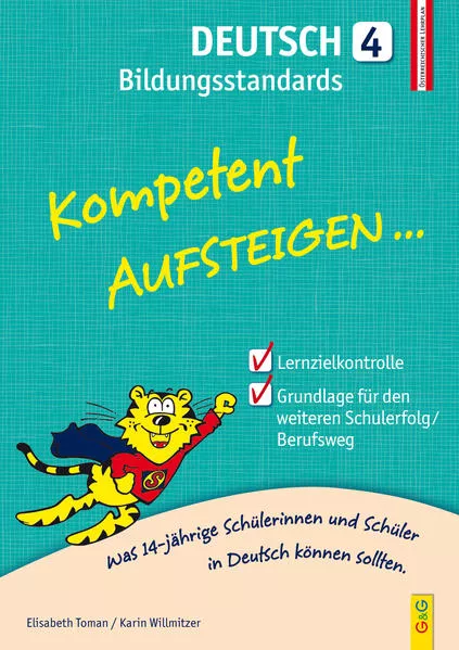 Cover: Kompetent Aufsteigen Deutsch Bildungsstandards 4. Klasse AHS/NMS