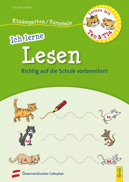 Cover: Lernen mit Teo und Tia – Ich lerne Lesen – Kindergarten/Vorschule